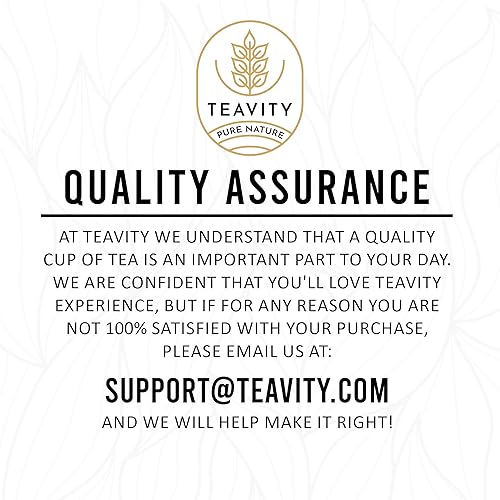 Vista 95 de Teavity - Paquete variado de cápsulas de té orgánicas Cápsulas de té caliente o hielo para Keurig, manzanilla, desayuno inglés, té negro, cápsulas