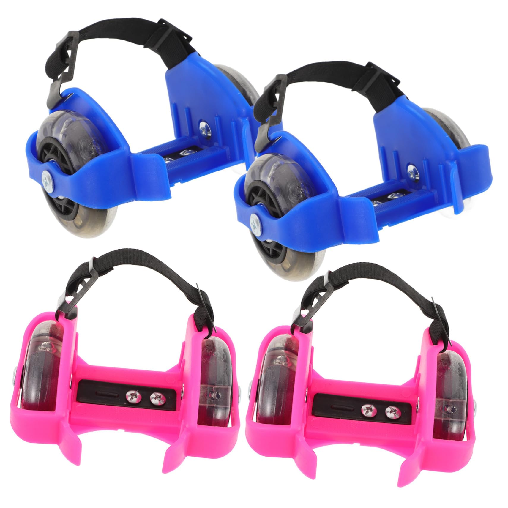 Abaodam Roller Skates Led Wheels Adjustable Skating Shoes for Boys and Girls Girls Outdoor Training Skating Shoes Comfortable