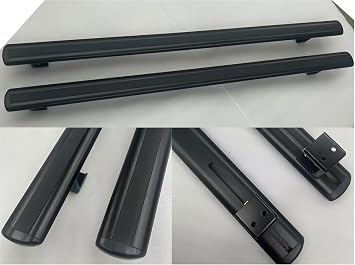 Retractable Tonneau Cover and 2Pcs Crossbars Fits for Mazda BT-50 2020-2025 Truck Pickup Bed Cover Cargo System Cross Bar