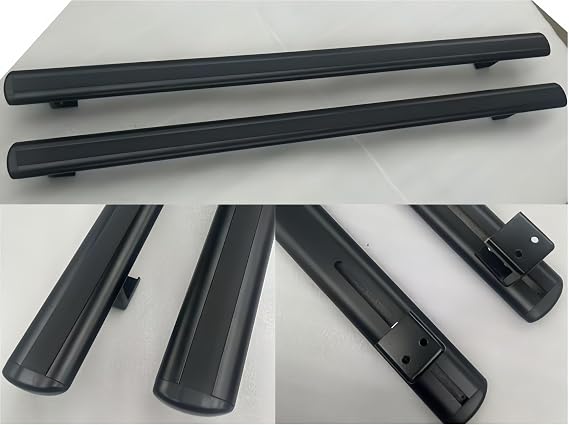 Retractable Tonneau Cover and 2Pcs Crossbars Fits for Mazda BT-50 2020-2025 Truck Pickup Bed Cover Cargo System Cross Bar