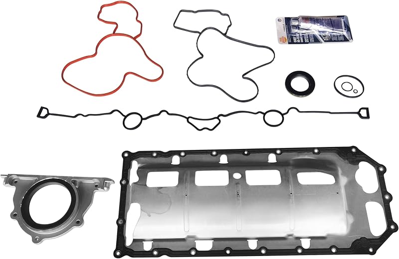 Jogo de juntas de conversão do motor PartsFlow CS26284 para Chrysler, Dodge e Jeep 5.7L V8 – 1 conjunto