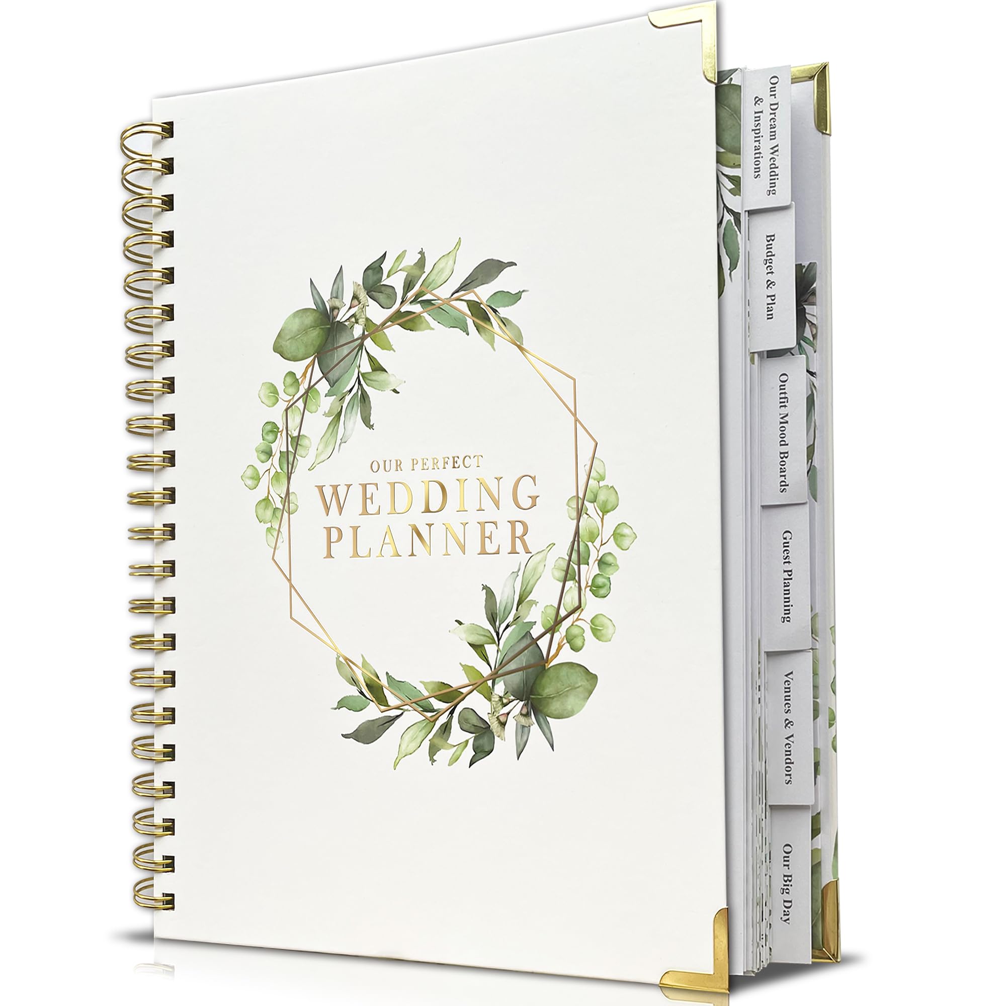 Mr&MrsGifts Hochzeitsplanungsbuch und Organizer, Braut-Hochzeitsplaner-Buch