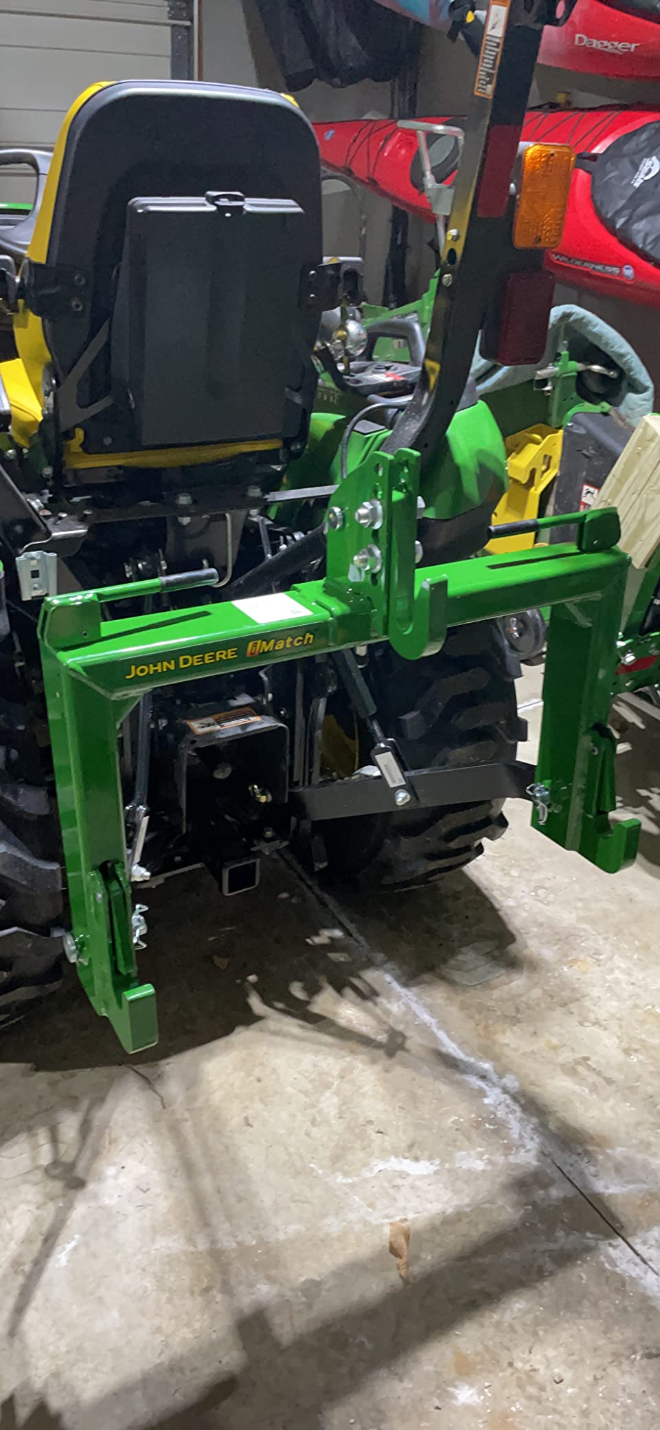 15/mo Finance John Deere iMatch Quick Hitch Category 1 LVB25976