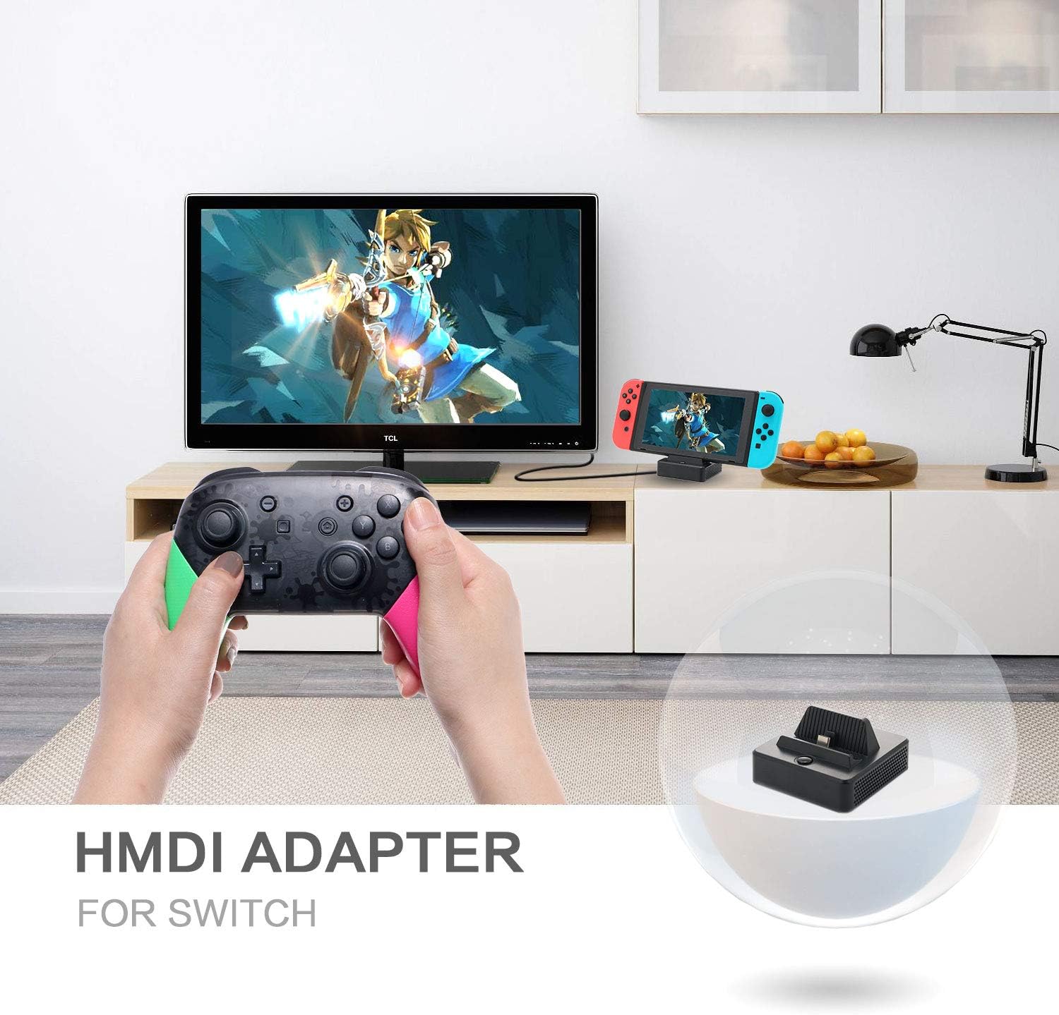 Promo Discount Up To 70% Off HDMI Dock for Nintendo Switch, TV Dock for Nintendo Switch, Portable Replacement Mini Dock for Nintendo Switch OLED with USB 3.0 Port and HDMI Port - Black Best Review HDMI Dock for Nintendo Switch, TV Dock for Nintendo Switch, Portable Replacement Mini Dock for Nintendo Switch OLED with USB 3.0 Port and HDMI Port - Black