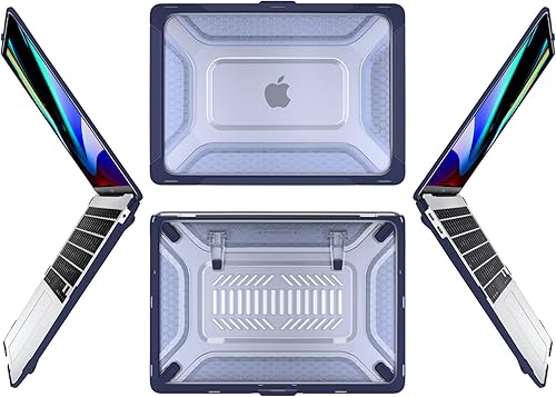 Miniatura 55 de Batianda Funda para MacBook Air de 13 pulgadas 2020 2019 2021 modelo A2337 M1 A2179 A1932 con Touch ID, carcasa rígida resistente a prueba de golpes