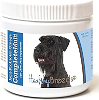 Vista 30 de Healthy Breeds Schnauzer miniatura todo en uno multivitamínico suave masticable 90