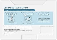 Vista 5 de BONSEN Hojas de afilar y lubricantes para trituradora de papel - Paquete de 50
