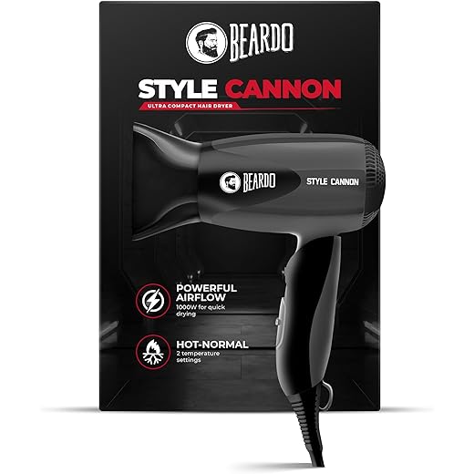 Beardo Style Cannon Hair Dryer 1000W