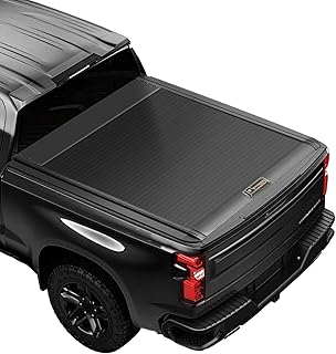 Retractable Truck Bed Tonneau Cover for 2014 2015 2016 2017 2018 2019 2020 2021 2022 2023 2024 2025 2026 Chevy Silverado/GMC Sierra 1500 (5'8