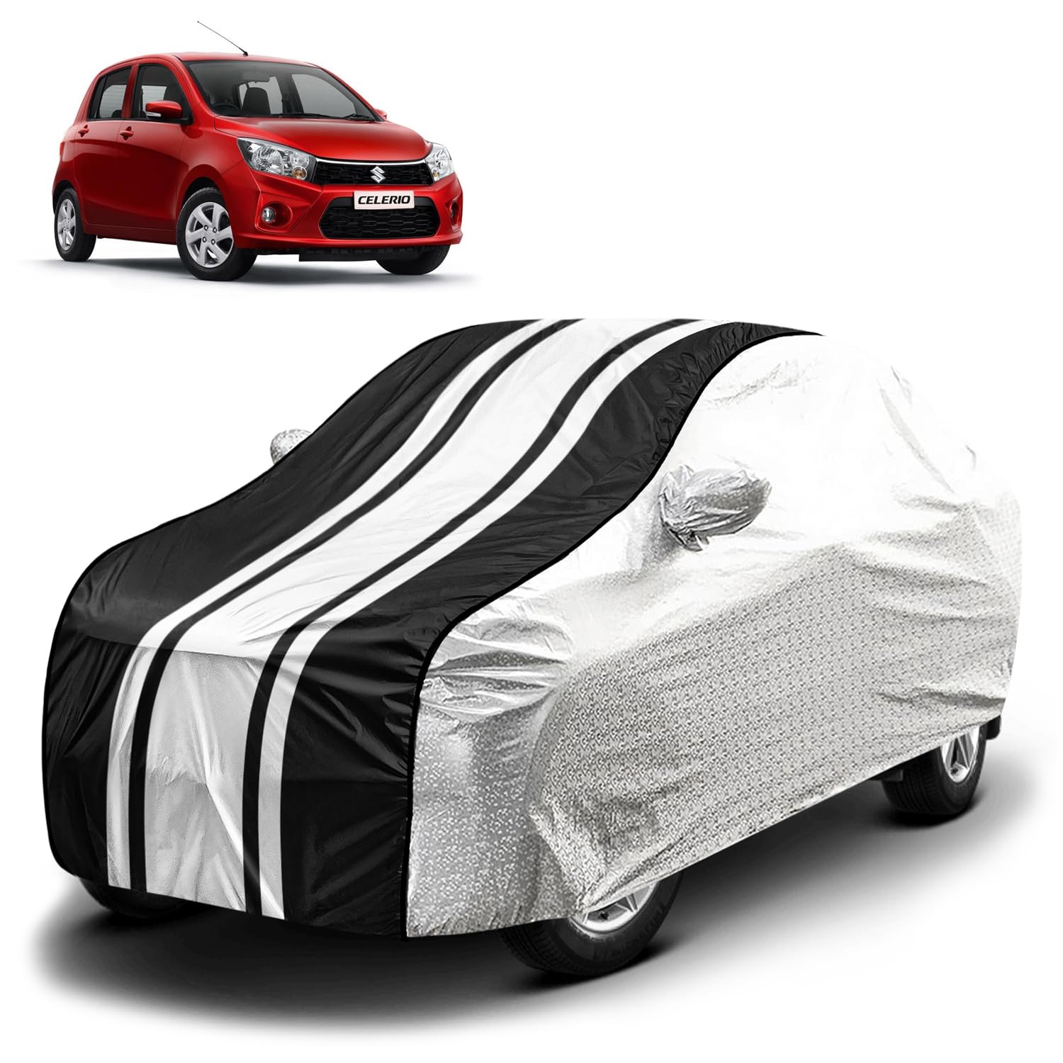 Tata Punch Car Cover - Jungle Print Waterproof -25 Tata Punch Car Cover - Jungle Print Waterproof -25