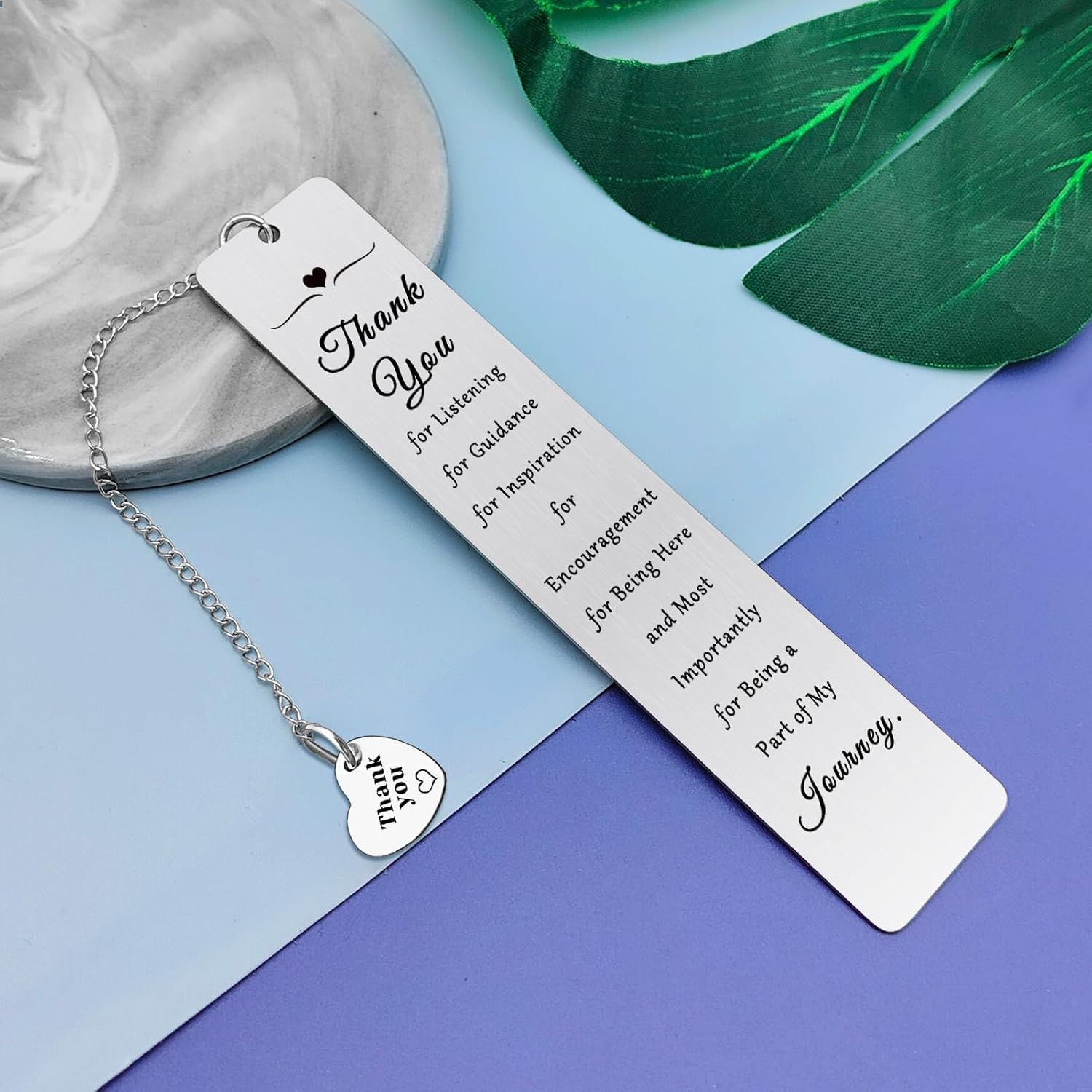 Thank You Gifts for Women Men Coworkers Boss Appreciation Bookmarks for Teacher Friend Thank You Bookmarks Leaving Gifts for Colleagues Retirement Gift for Leader Birthday Office Gift Book Lover Gift - Image 4