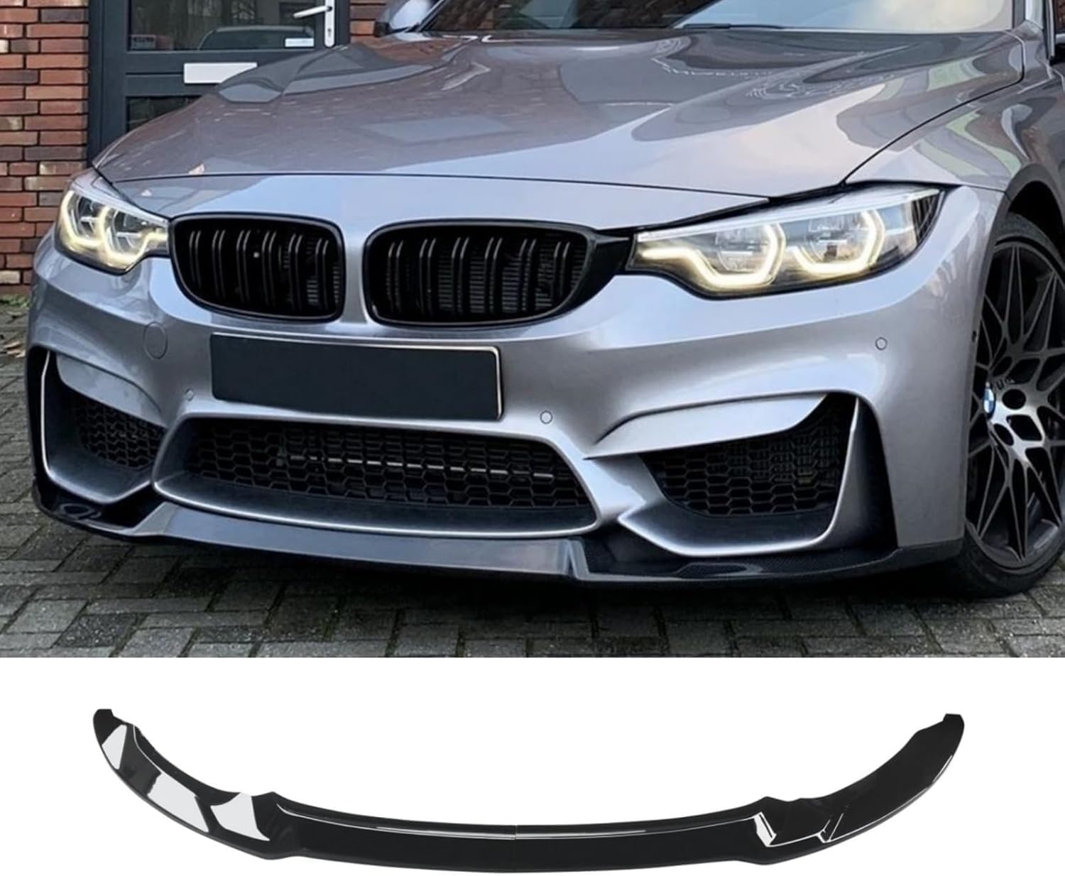 SUNJIEF Front Lip Trim for 2015-2020 BMW F82 M4 Aerodynamic