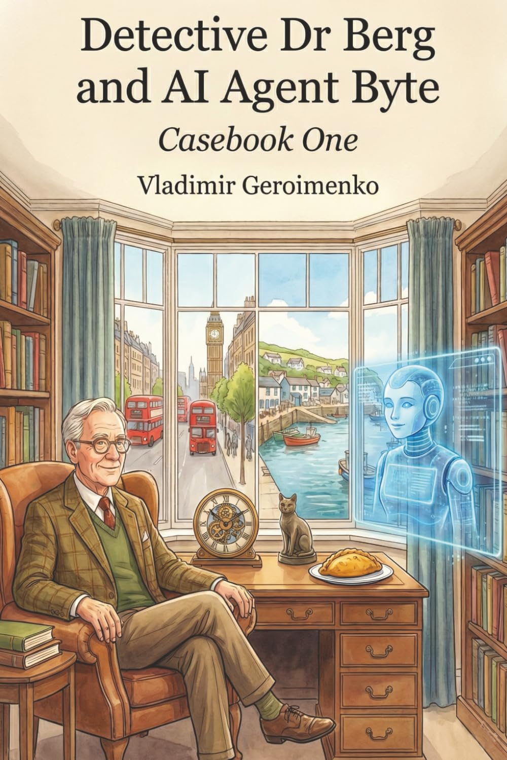 Detective Dr Berg and AI Agent Byte: Casebook One (Detective Short Stories)