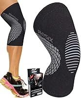 Vista 9 de Physix Gear - Rodillera de compresión para hombres y mujeres, la mejor rodillera de compresión para caminar, correr, gimnasio, baloncesto