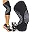 PHYSIX GEAR Knee Support Brace - Premium Recovery & Compression Sleeve for Meniscus Tear, ACL, MCL Running & Arthritis - Best Neoprene Stabilizer Wrap for Crossfit, Squats & Workouts (Single Grey L)