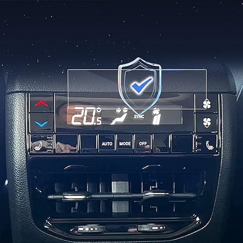R RUIYA (2 unidades) para protector de pantalla para Jeep Grand Cherokee 2024, pantalla de aire acondicionado para 2022-2024 Grand Cherokee Película