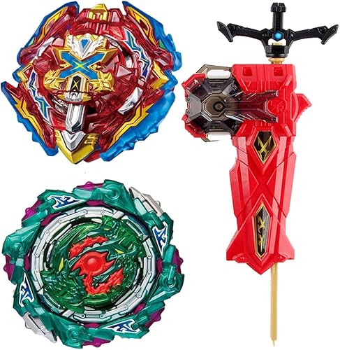 2 giroscopios 1 lanzadores juguete de giroscopio Bey Burst tapas de batalla regalo de juguete para niños y niños a partir de edades