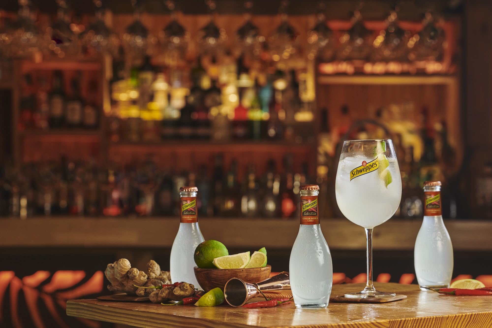 Schweppes Selection Ginger Beer Vidrio Pack 6 x 4 x 20 cl 24 botellas