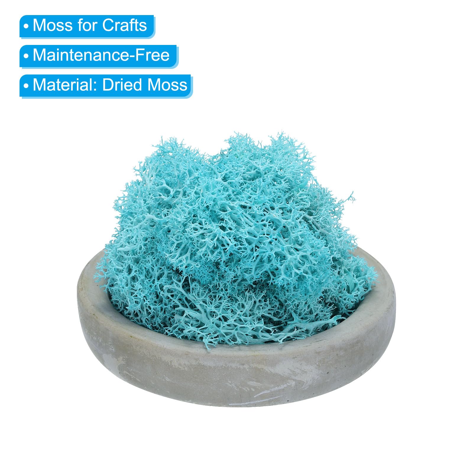 PATIKIL 3.5 OZ Fake Moss - Image 3