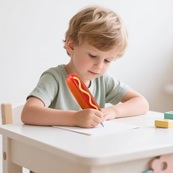 YOBRO Hotdog Pen, Bouncy PU Novelty Writing Pen for School