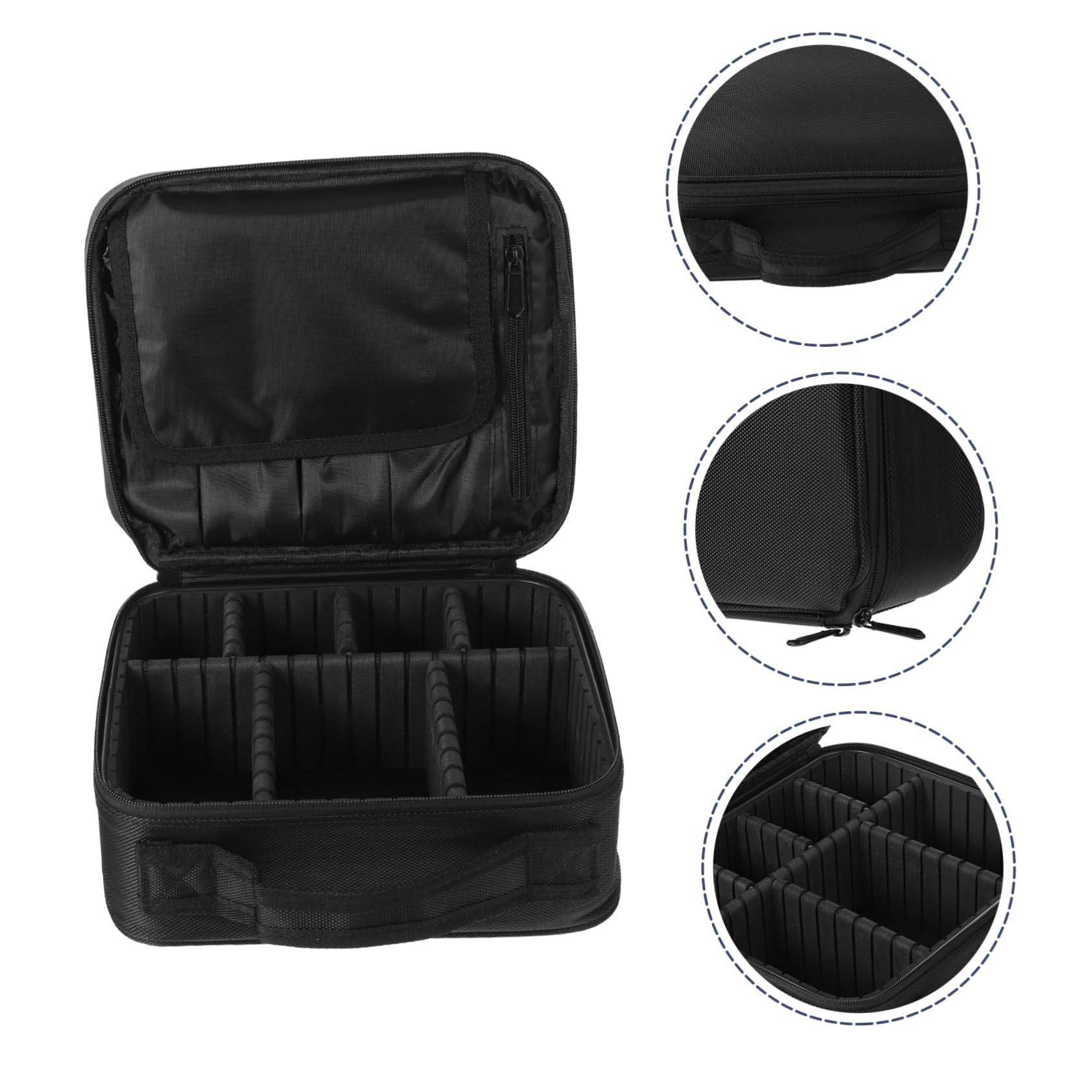 CALLARON Neceser Bolsa de Viaje de Maquillaje para Mujer y Hombre Portátil de Nylon Duradera y Compacta, Adecuado para Actividades al Aire Libre y Viajes Actividades al Aire Libre y Viajes