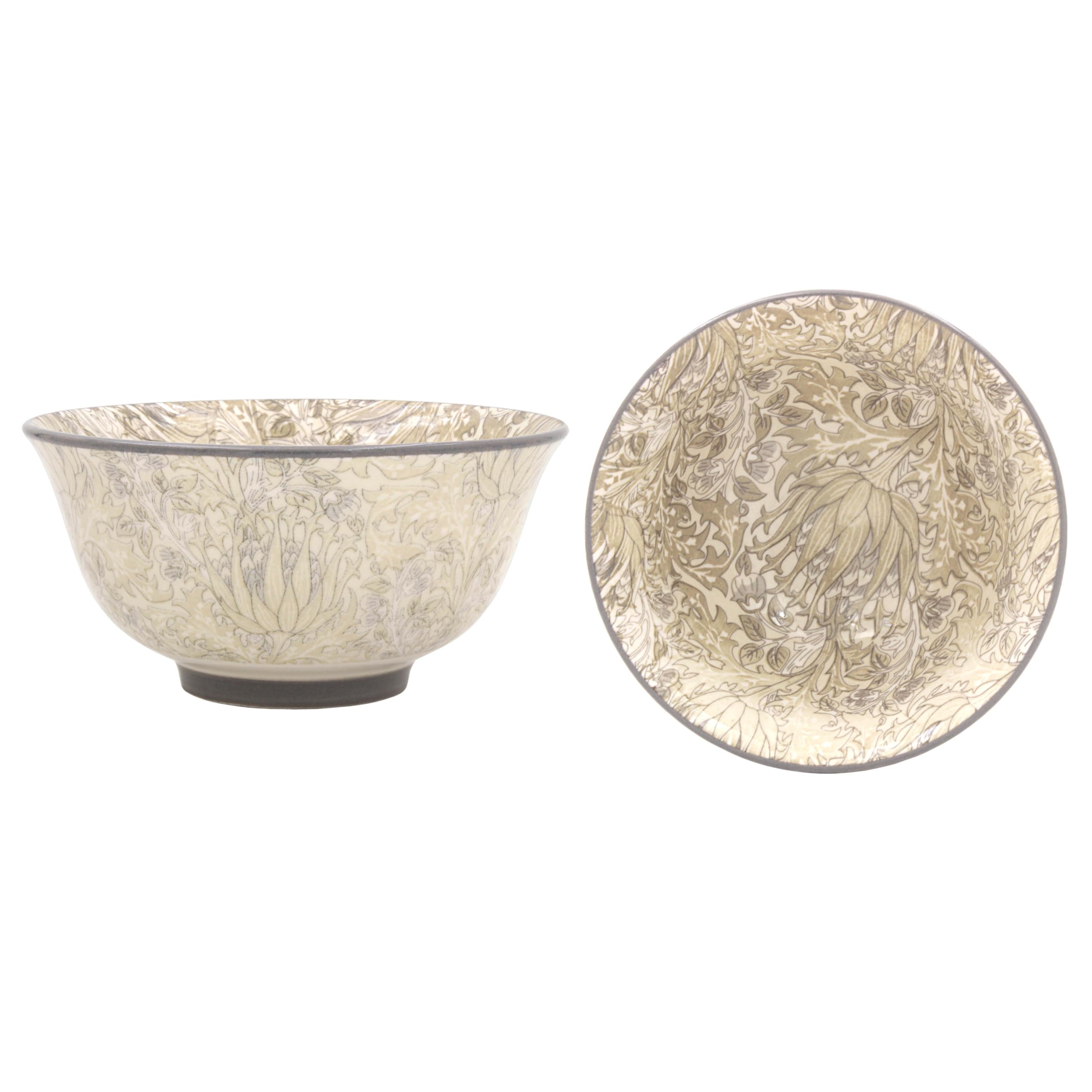 The Leonardo Collection William Morris Artichoke Bowl 12cm for Home & Kitchen | BPA Free Lightweight Bowl for Kids & Adults | Durable Bowls for Salad, Pasta, Cereal & Daily Food Prep