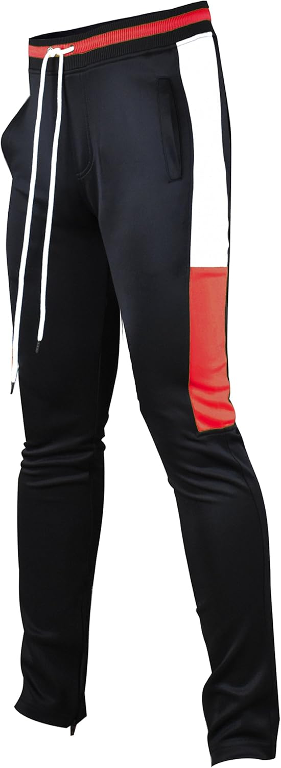 SCREENSHOT-Track Pants Fashion Mens Premium Urban Fashion Streetwear Bottoms - Straight Fit
