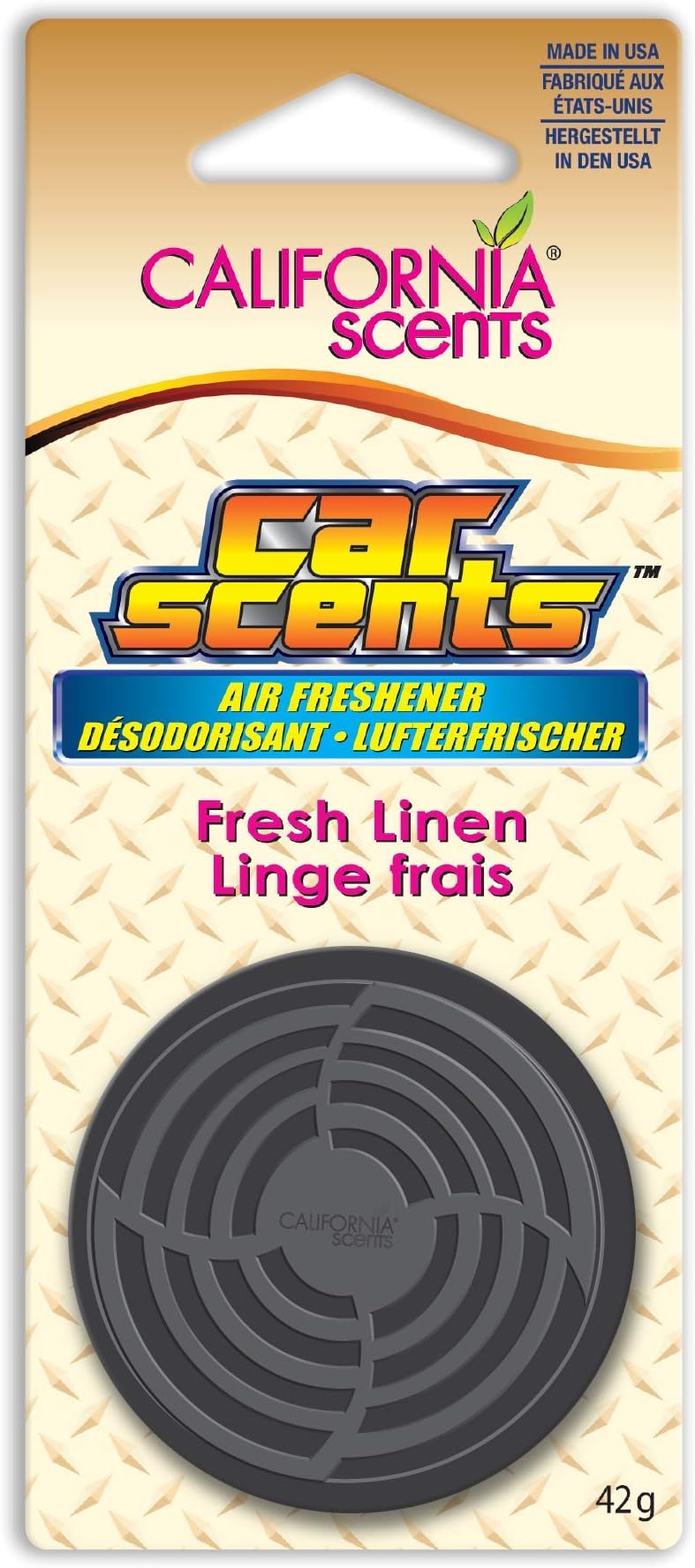 California ScentsCar Scents Fresh Linen, 42g