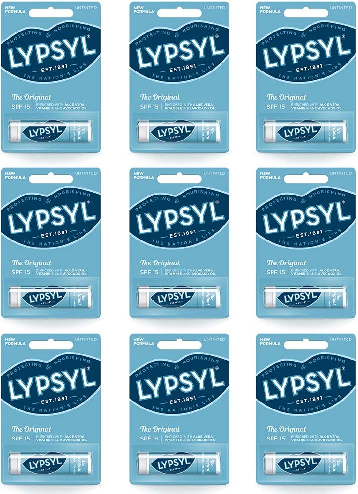 Lypsyl Lip Moisturiser Original 4.2g - PACK OF 9 [Personal Care ...