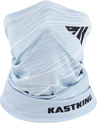 KastKing Ultimate Angler Neck Gaiter, UPF 50 Sun Mask, Sun Gaiters for Men & Women, Hydrocool Technology, Fishing, Hiking