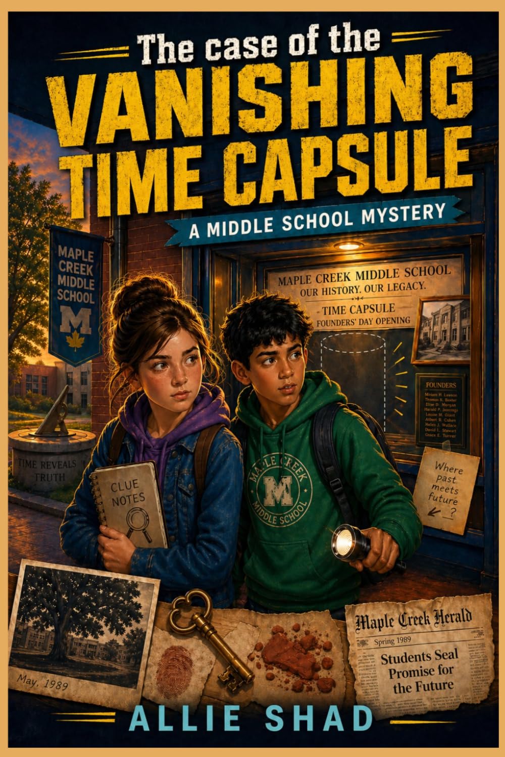 The Case of the Vanishing Time Capsule: A Middle School Mystery (The Middle School Mystery Series)