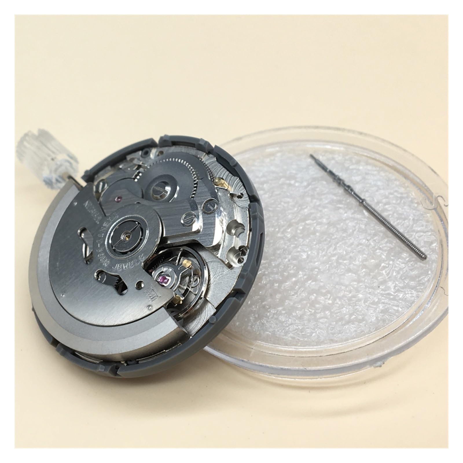 Compatible con Nh35 y Nh35A. Movimiento mecánico con Ventana de Fecha Negra. Kit de reemplazo de Movimiento para Reloj automático de Lujo de Alta precisión (2021).