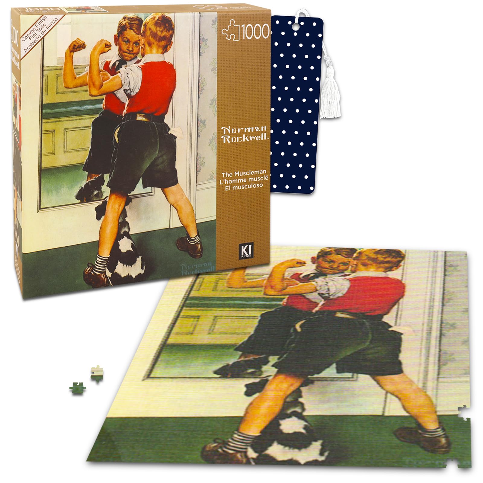 Amazon.com: Norman Rockwell Puzzle Pieces - 1000 Piece Puzzle for ...