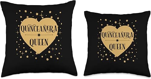 Vista 3 de Mis Quince Quincinera Birthday Celebration Quinceanera Queen 15th Quince - Almohada de celebración de fiesta de cumpleaños, 16x16, multicolor