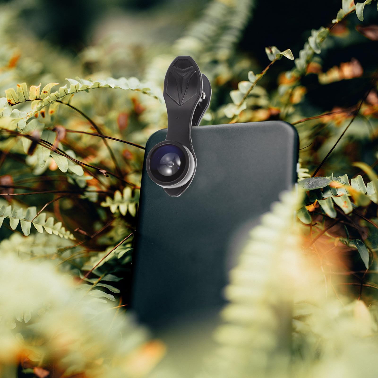 Lenti Macro Grandangolari per Telefono Cellulare Clip Vetro e Lega di Alluminio per Scatti Dettagliati e Ampio Campo Visivo