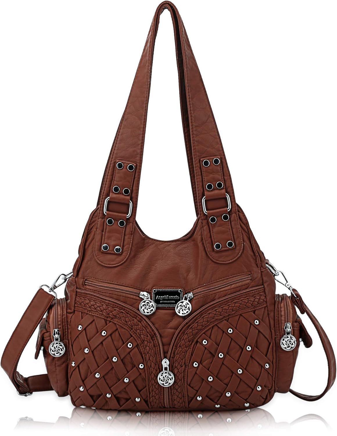 Angel Barcelo Purses for Women Large Shoulder Bag Soft Hobo Bags for Women