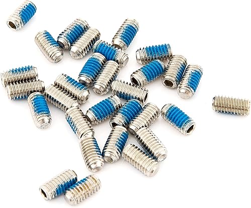 Miniatura 3 de Kit de 30 pines de pedal plano de acero inoxidable de 0.315 pulgadas, utilizado como pasadores de pedal de repuesto en pedales MTB para niños, kit