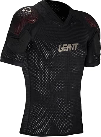 Leatt Shoulder Tee 3DF AirFit Lite Evo Black (US, Alpha, XX-Large, Regular, Regular)