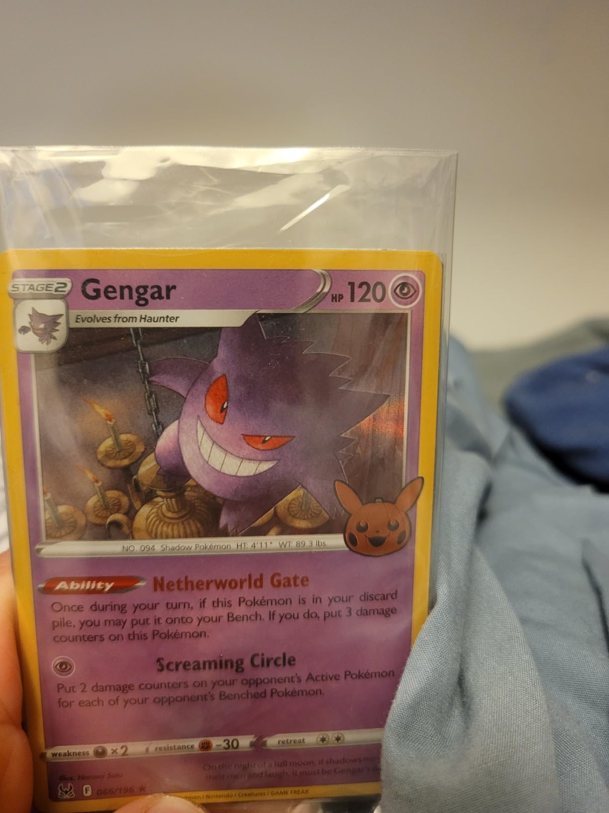 Pokemon Gengar 066/196 - Lost Origin - Pokemon Togo | Ubuy Pokemon Gengar 066/196 - Lost Origin - Pokemon Togo | Ubuy