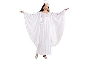 Women's Angel Costume:Heavenly Glow for Divine Occasions