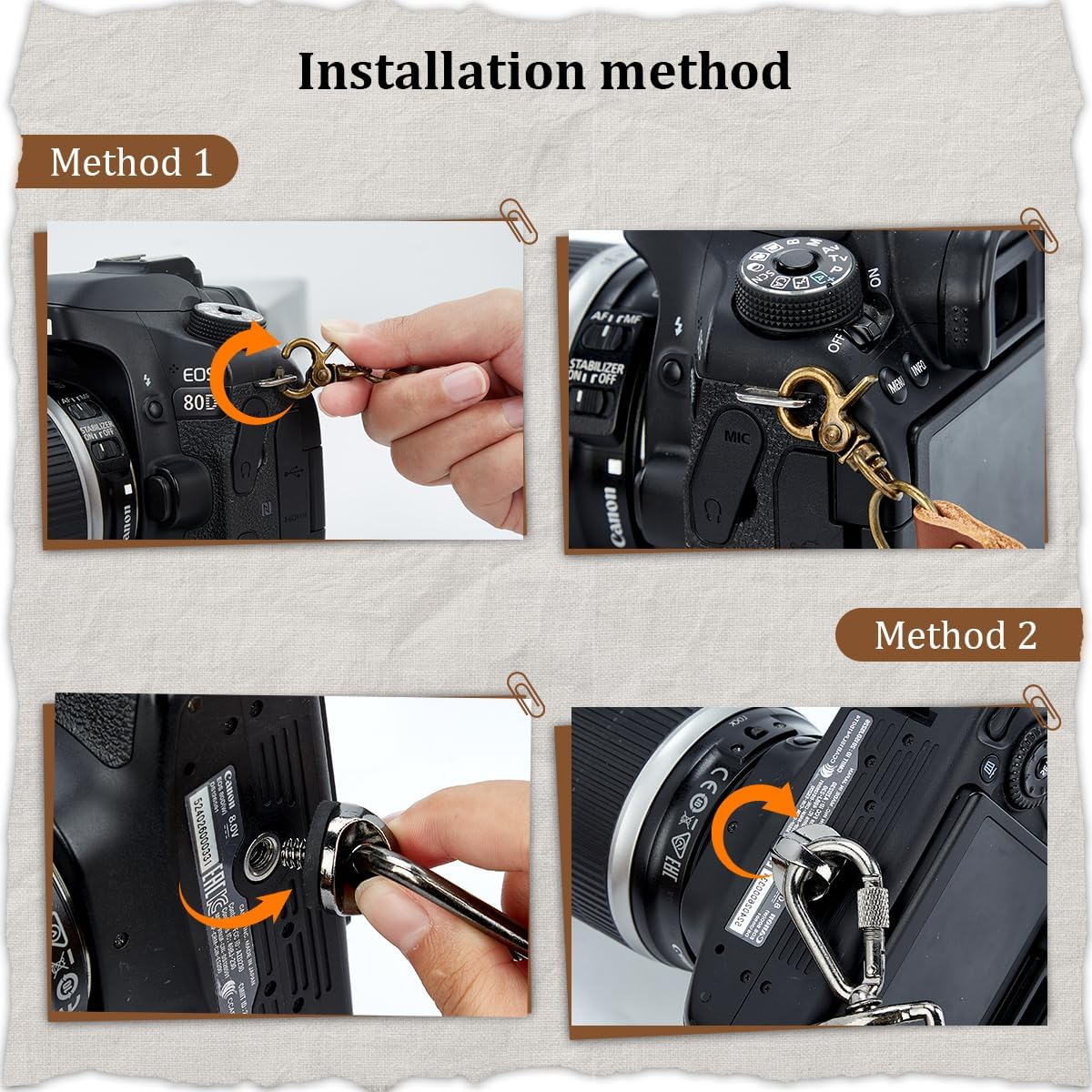 Jumyee Double Camera Harness for 2 Cameras, Adjustable Padded Camera Strap for DSLR/SLR for Photographers for Wedding