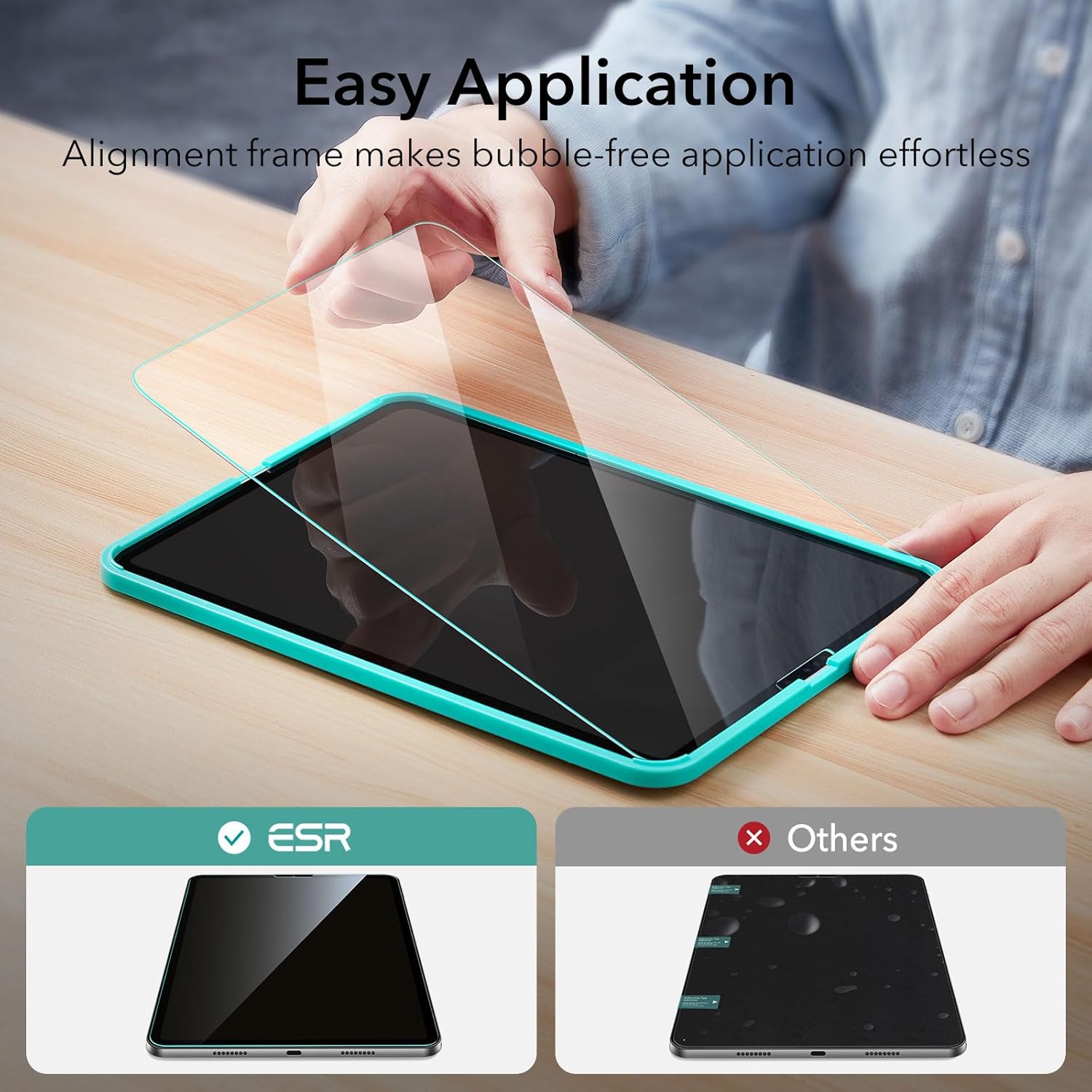 ESR Tempered-Glass Screen Protector for iPad Pro 11 Cambodia Ubuy