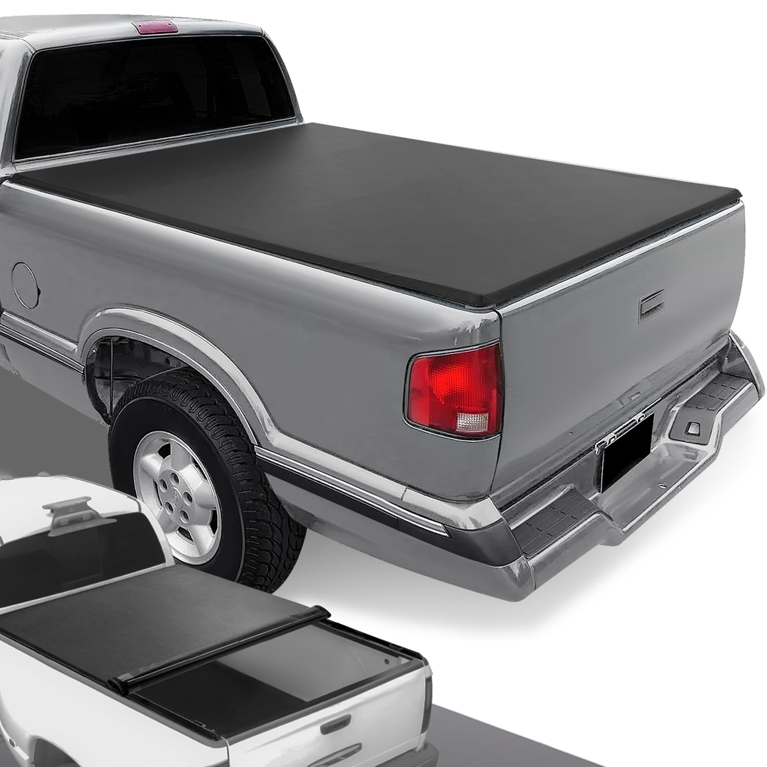 Amazon.com: DNA Motoring TTC-RU-040 Truck Bed Soft Roll-Up