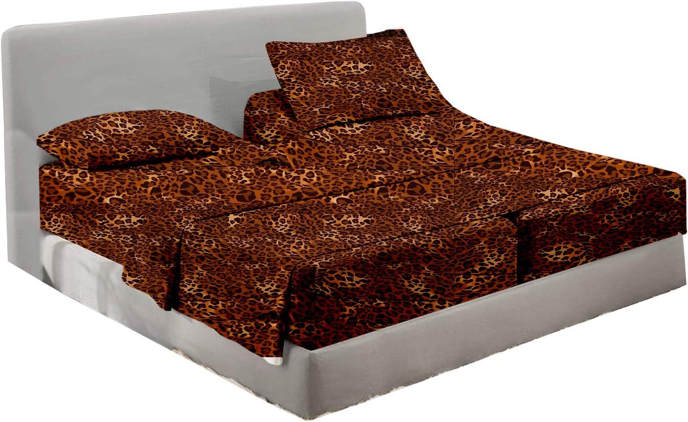 Split King Sheets 5 Pieces Split King Sheets Sets for Adjustable beds, deep Pocket