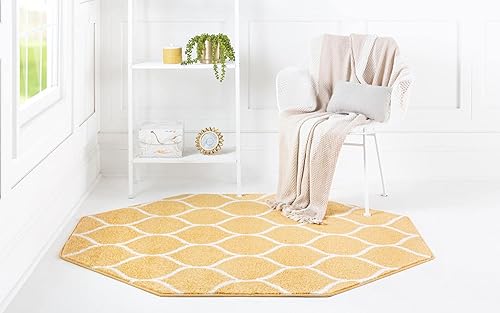 Miniatura 56 de Rugs.com Lattice Frieze Collection Alfombra – 4 x 6 pies, alfombra mediana negra perfecta para salas de estar, comedores grandes, planos abiertos