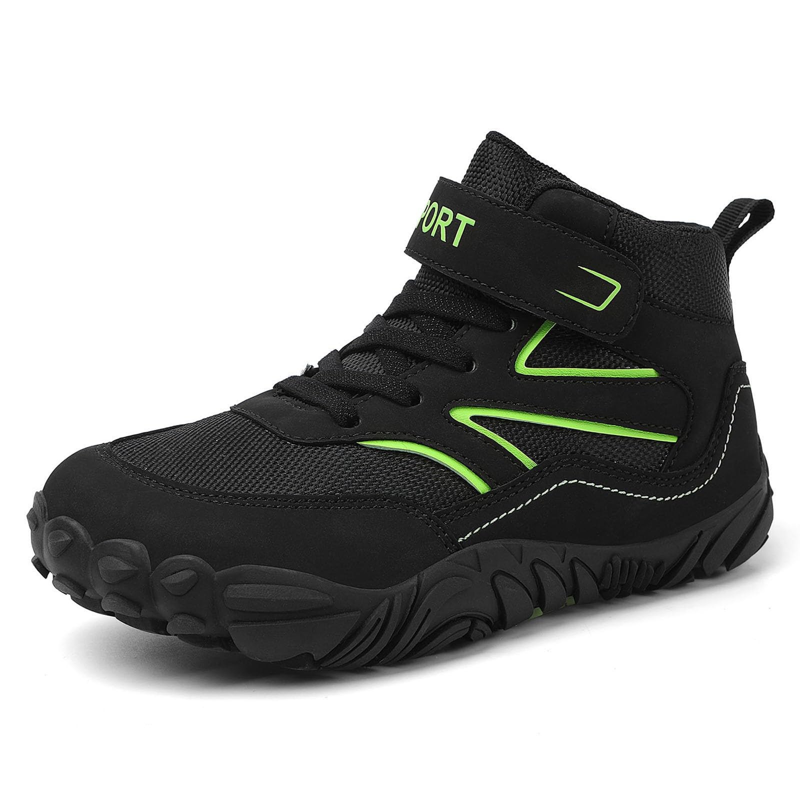 Stivali per Bambini Stivali Alti Invernali per bambinie Ragazze Autunnali Invernali Scarpe da Trekking Outdoor Leggero Antiscivolo Fodera in Pile Scarpe da Trekking Outdoor