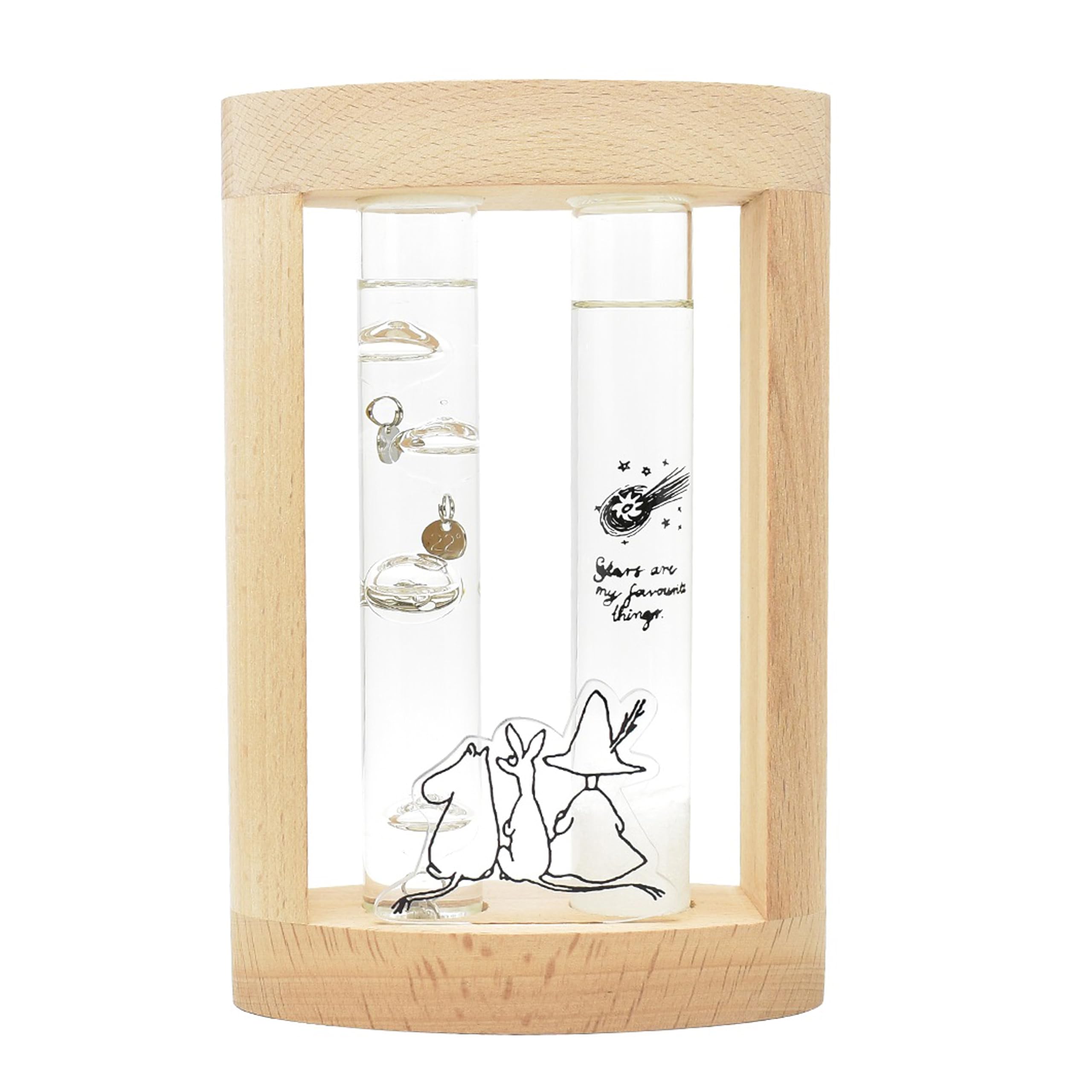 Amazon.co.jp: 茶谷産業(Chatani) ムーミン 温度計&ストームグラス