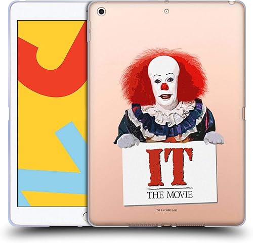 Head Case Designs Officially Licensed IT Television Miniseries Pennywise Graphics Soft Gel Case Compatible with Apple iPad 10.2 201920202021