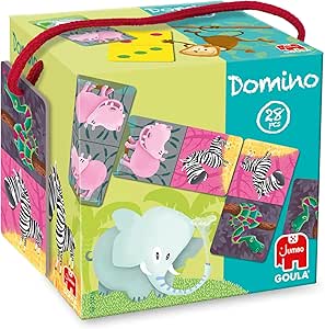 Goula Jungle Animals' Domino : Amazon.co.uk: Toys & Games