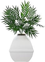 Vista 28 de Good Pet Stuff Kit original de caja de arena oculta y forro reutilizable, maceta redonda cerrada con plantas artificiales, sistema de filtro de olor